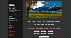Desktop Screenshot of diycabins.com